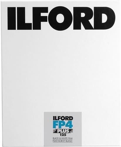Ilford Plan Film – Black and White (20.3 x 25.4 cm 25 Sheets Photo Paper)