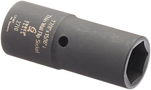 Sunex 2710 1/2-Inch Drive 7/8-Inch By 15/16-Inch Thin Wall Flip Socket