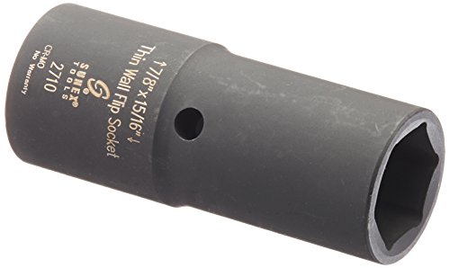 Sunex 2710 1/2-Inch Drive 7/8-Inch By 15/16-Inch Thin Wall Flip Socket