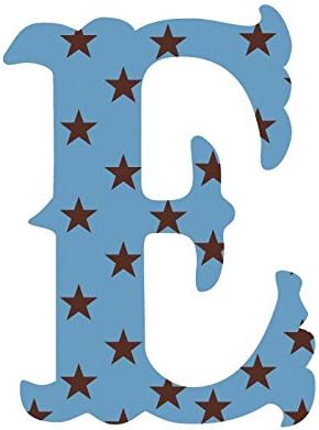 WallCandy Arts Luv Letters Stars Wall Stickers, E