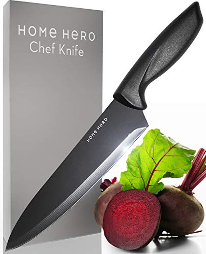 Chef Knife Chefs Knife - 8 Inch Chef Knife 8 Inch Chef's Knife Chef Knives - Sharp Knife Made Out Of Stainless Steel With Ergonomic Handle Protective Finger Guard - Kitchen Knife Cooking Knife - Thumbnail 7