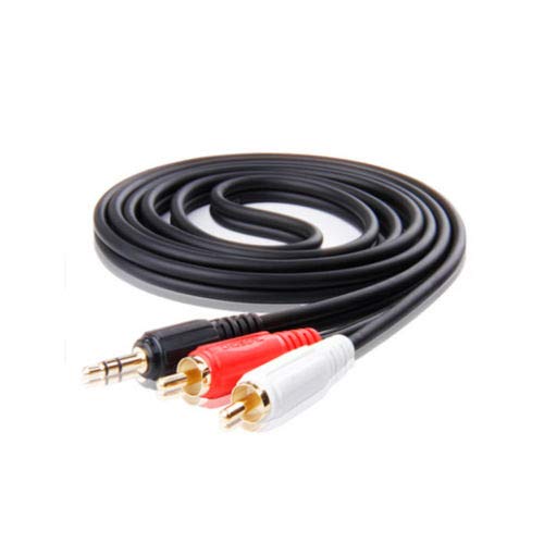 3.5mm to 2 RCA Audio Cable Cord Marshall Stanmore Woburn Wireless BT Speaker