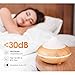 Aromatherapy Essential Oil Diffuser 4-IN-1 Cool Mist Ultrasonic Humidifier Wood Grain 200ML with 7 Colors LED Lights,Waterless Auto Shut-off for Home,Yoga,Spa,Bedroom,Baby Room by Aiho