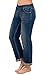 PajamaJeans Womens Stretch Jeans Denim - Loose Jeans for Women, Blue, L