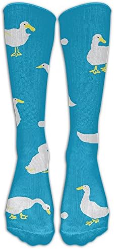 LzVong Unisex Long Socks Duck Spot Comforable Knee High Stockings
