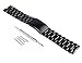 MOSTOP 17022mm Stainless Steel Watch Band with Spring Bar Pin for Motorola Moto 360 [1st Gen] Smart Watch