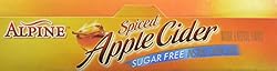 Alpine Spiced Apple Cider Sugar Free- 10 Count