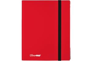 Ultra Pro E-15146 Eclipse 9-Pocket PRO-Binder-Apple Red