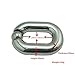 1.89x0.94Inch 15.5oz Ball Stretcher Weight, Male Stainless Steel Ball Stretcher Testicle Stretching Man Enhancer Ring Chastity Ring Metal Device Toys