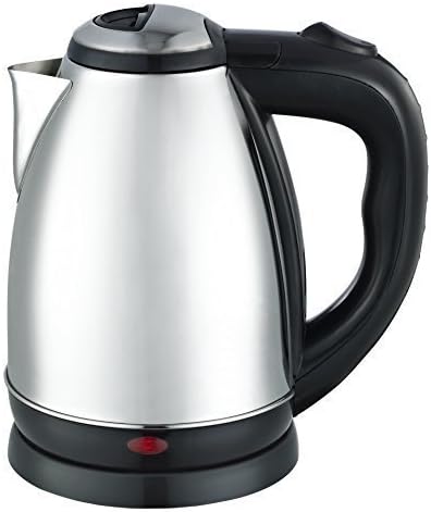 1.5 Liter Stainless Steel Cordless Electric Kettle Automatic Shut-off with Boil Dry Protection Coffee Tea Hot Water Boil Maker ( Medium Size 1.5 Liter )