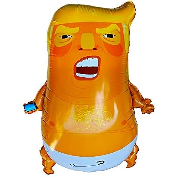 thumbnail image 2 of BUY 1 GET 1 FREE – Trump Baby Foil Party Balloon – 23x18 Inch – Funny Gag Balloon 2 of 6