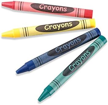 3,000 Bulk Crayons by CrayonKing (Red, green, blue, and yellow crayons)