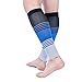 Doc Miller Compression Calf Sleeve for Men & Women, Medical Grade, 20-30mmHg Graduated Support for Running, Calf Tear, Shin Splints, Knee High, Calf Sleeves, Stripes Design, 2X-Large Size,1 Pair