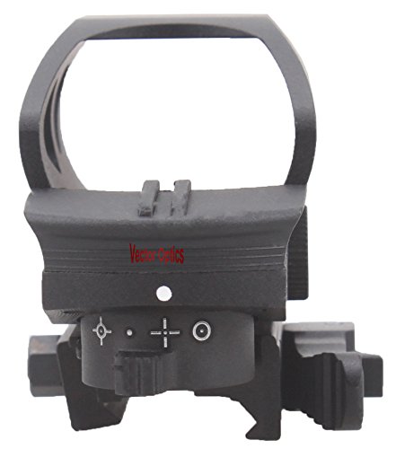 TAC Vector Optics Gen2 Ratchet 1x23x34 Hunting Red Green Dot Scope 4 Reticle Weapon Sight with Picatinny Mount for 5.56 12ga .308 - Thumbnail 4