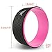 Risefit Dharma Yoga Prop Wheel for Yoga Poses, Pinkthumb 2