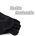 VWELL Toe Socks for Men Women Ankle Cotton Five Fingers Socks Low Cut Athletic Running Socks 4 Pairs Size 8-11