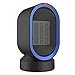 Fitfirst Ceramic Space Heater, ETL Listed Portable Mini Desktop Heater Indoor Use, 2s Quick Heat-up, Ultra Quite, Auto-Oscillation for Office Table Home Dorm (600W)