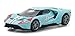 Greenlight 1: 64 Heritage Racing Series 1 - 2017 Ford GT - 2017 #1 Ford Gt40 Mk II Tribute - Teal Diecast Vehicles