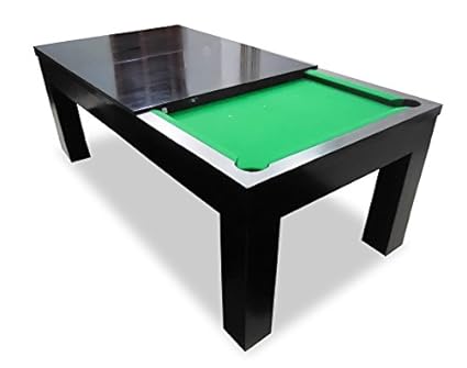 Stoa Paris Solid Wood Pool Dining Table With Accessories Green