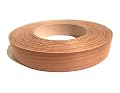 Cherry Preglued 1" X 25' Wood Veneer Edgebanding Roll - Flexible Wood Tape, Easy Application Iron On with Hot Melt Adhesive. Smooth Sanded Finish. Made in USA