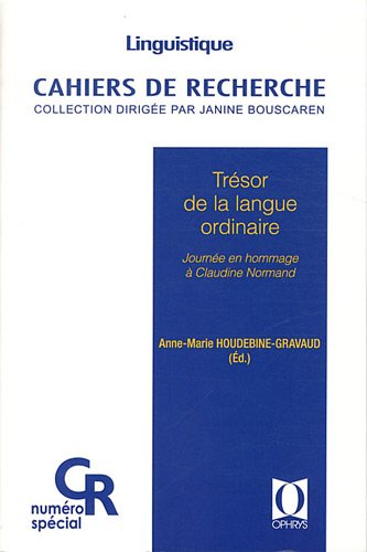 Trésor de la langue ordinaire