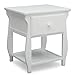 Delta Children Lancaster Nightstand, Bianca White