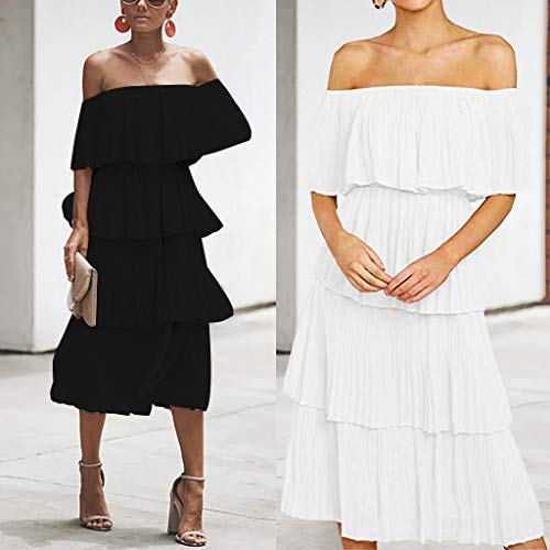 5 Chiffon+Shoulder+Ruffles+Cocktail+Sundress
