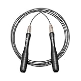 5BILLION Speed Jump Rope - Self-Locking - Weighted - 360° Spin - Workout for Double Unders, Exercise, WOD, Outdoor, MMA & Boxing Training