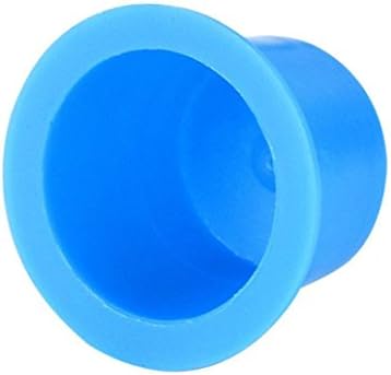 100pcs Plastic pigment Cups Caps Tattoo Ink Holder Permanent Makeup Supplies (A)