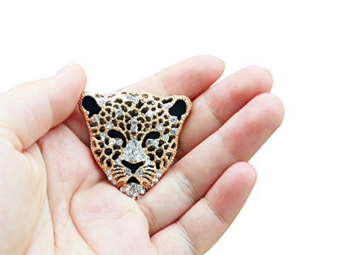 Leopard Brooch Pin Jewelry for Men Suits