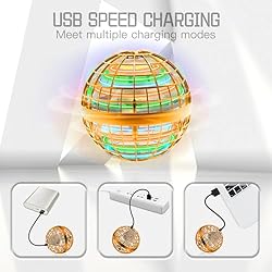 Flying Ball Toy Globe 360°Rotating Hand Controlled