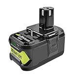 Bonadget P108 18V 4000mah Lithium-Ion Replacement Battery Compatible with Ryobi ONE+ P100 P102 P103 P104 P105 P107 P107 P108 P109 P122 P507 BPL-1815 BPL-1820G BPL18151 BPL1820 Cordless Power Tools