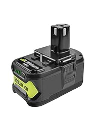 Ryobi - Pack de baterías de repuesto de 18 V