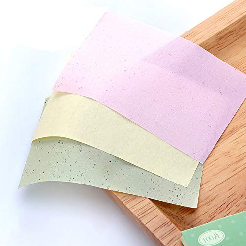 Ocamo Facial Oil Blotting Paper,100 Pcs/box Face Oil Absorbing Paper Fibres Breathable Linen Pulp Blotting Paper