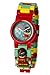 Lego Batman Movie 8020868 Robin Kids Minifigure Link Buildable Watch | red/Green | Plastic | 25mm case Diameter| Analog Quartz | boy Girl | Official