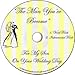 The Man You've Become: Mother to Son Wedding Song on a single song Gift CD - From Wedding Music Central. This CD has 2 tracks - a vocal by Molly Pasutti & an instrumental track for live performances