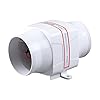 SEAFLO-4-In-Line-Marine-Bilge-Air-Blower-12V-270-CFM-Quiet-Boat-White