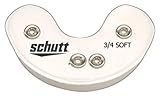Schutt Universal Football Helmet Firm Jaw Pads - White-3/4