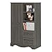 South Shore Savannah Armoire with Drawers, Gray Maple