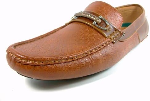 Rocus Mens Brown Casual Driving Moccasins Slip On Loafer Size 8.5