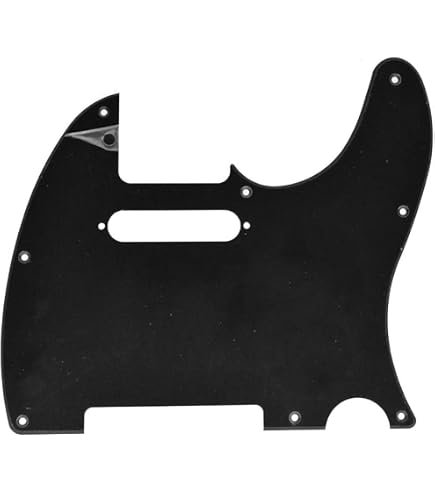 Pickguard Guitare Telecaster En érable - Style Floral, 8 Trous - Protection Et Décoration Pour Guitare