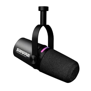SHURE シュア MV7i ダイナミックマイクロホン & オーディオインターフェース ブラック MV7I-J