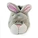 ZippyPaws Slipper Nest Squeaky Hide and Seek Plush Dog Toy, Bunny
