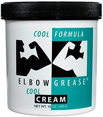 Elbow Grease Cool - Mineral-oil Based Cooling Thick Cream Lubricant : Size 15 Oz by Mestyle
