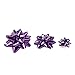 120-Count Gift Wrap Bows - Pull Bows, Gift Ribbons - Includes Large, Medium, Small Sizes, Peel and Stick, Prefect for Christmas and Birthday, Assorted Metallic Colors