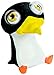 Warm Fuzzy Toys Poppin' Peeper Penguin Fidget Toy, 3 Inches