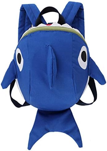 サメ リュック かわいい 子供用 迷子防止紐 リード付き リュックサック キッズバッグ 飛び出し防止 ベビーリュック 1 5歳 男の子 女の子 通園バッグ 幼稚園 保育園 防水 軽量 幼児 赤ちゃん ハーネス 一升餅 ショルダーバッグ カバン お出かけグッズ ブルー