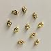 10pcs/5 Pairs 14K Yellow Gold Earring Backs Replacement Secure Ear Locking for Stud Earrings Ear Nut for Posts, 5x6mm