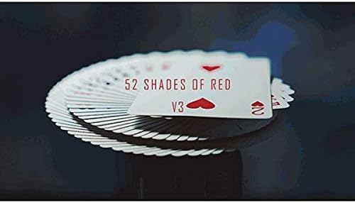 SOLOMAGIA 52 Shades of Red (Gimmicks included) Version 3 by Shin Lim - Card Tricks - Magic Trick