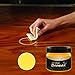 MiaoC Natural Beeswax Wood Polish Non-Toxic Beewax for Nourishing, Renewing, Sealing, Covering Scratches, Protecting Wooden Furniture 20g/85g/100g/200g Wood Wax Cream (M-Yellow+Sponge, 85g)